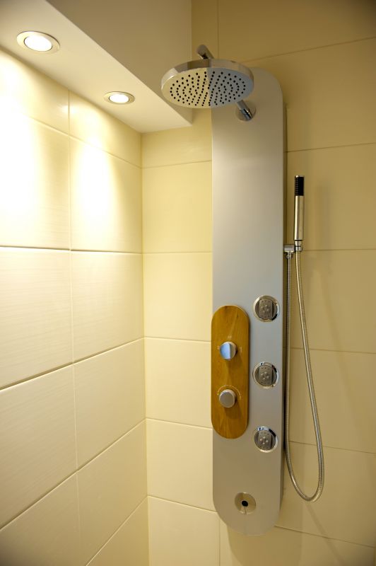 Spa-Style Shower with Multiple Jets